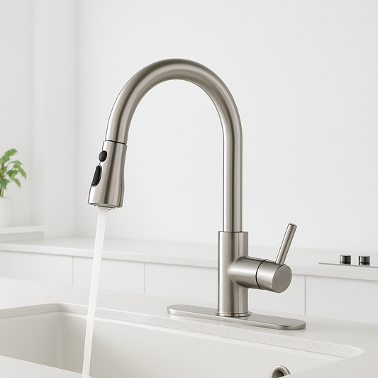 FlexiFlow Faucet – 360° Rotating Smart Tap Head