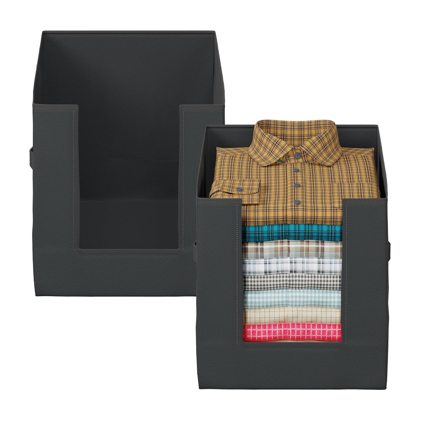FoldBox - Foldable Almirah Organizer (Pack of 3)