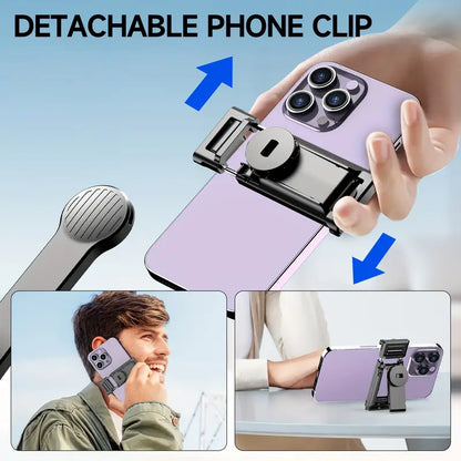 FotoPod - 3-in-1 Adjustable Bluetooth Tripod with Flash