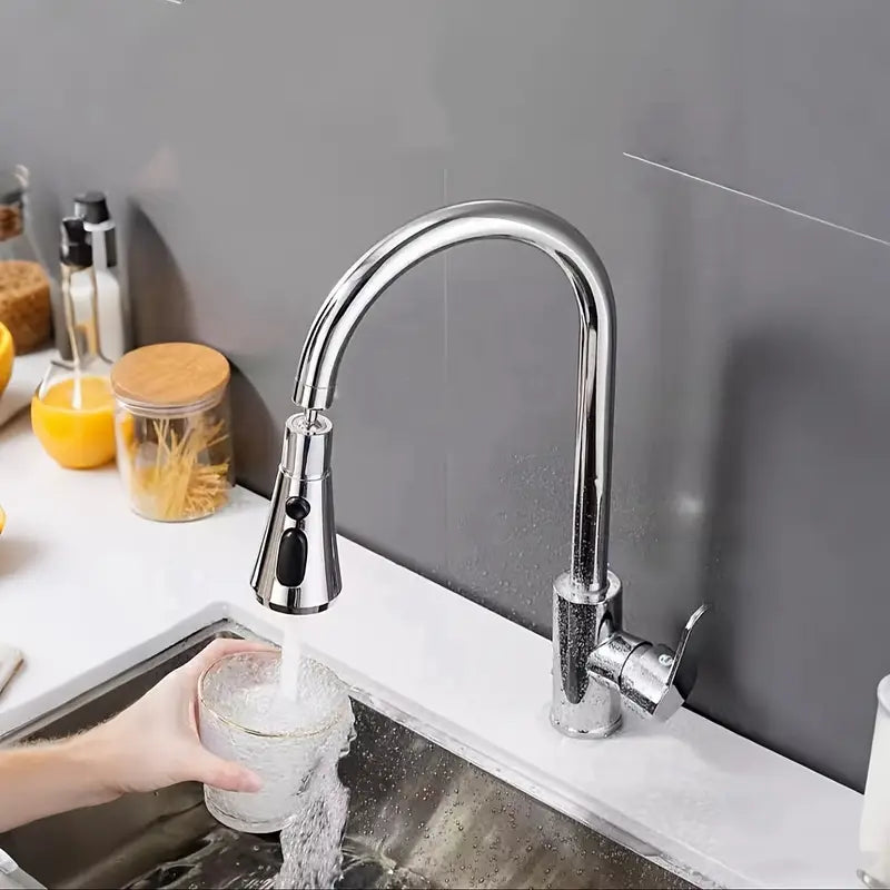 FlexiFlow Faucet – 360° Rotating Smart Tap Head