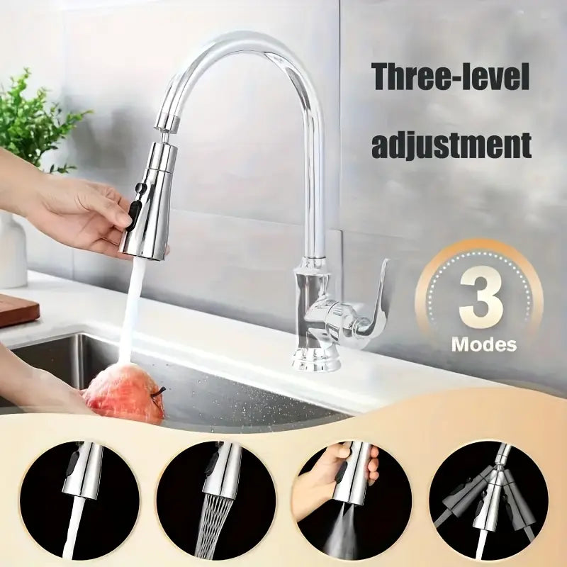 FlexiFlow Faucet – 360° Rotating Smart Tap Head