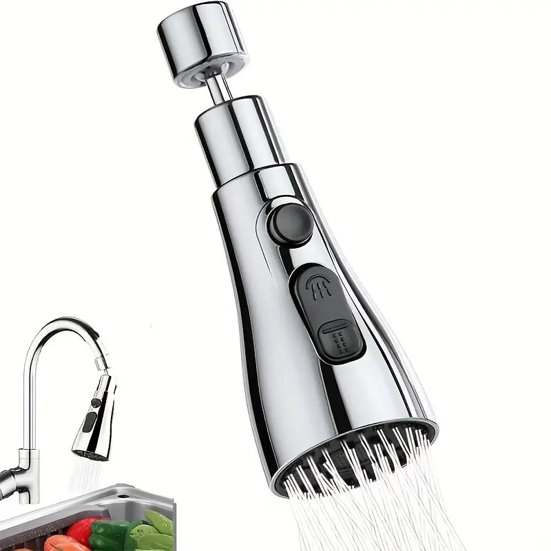 FlexiFlow Faucet – 360° Rotating Smart Tap Head