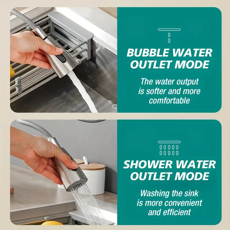 FlexiFlow Faucet – 360° Rotating Smart Tap Head