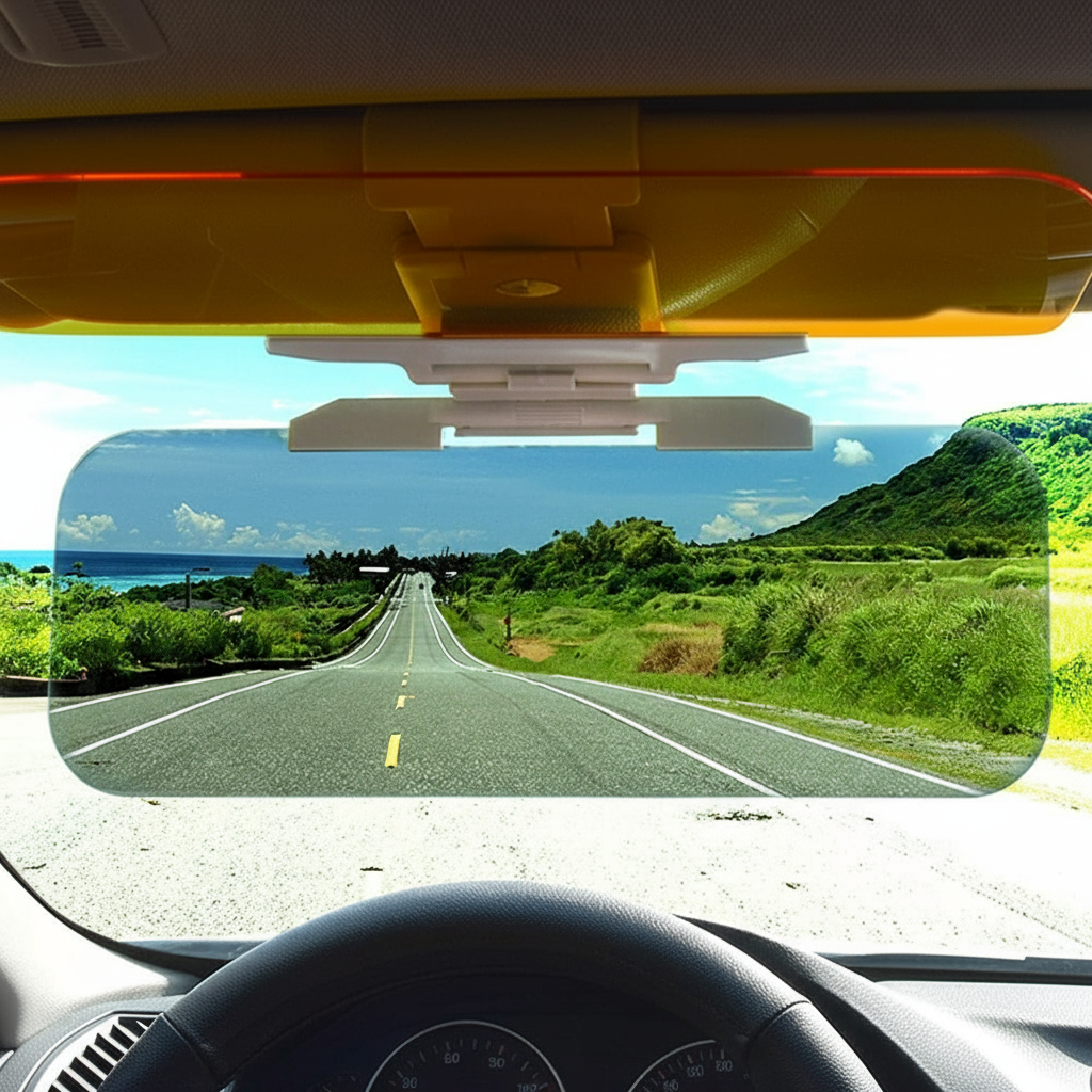 VisionGuard Dual‑Mode Visor for Cars